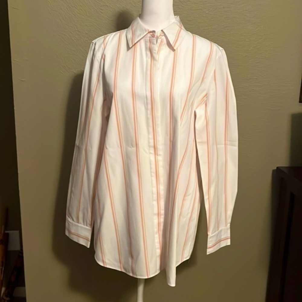Lafayette 148 Women’s Button Up M Shirt